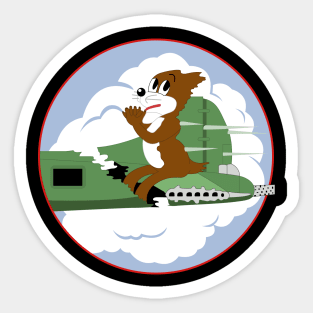 414th Bombardment Squadron (Heavy) wo Txt Sticker